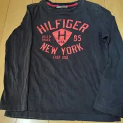 TOMMY HILFIGER 紺　長袖 シャツ 122
