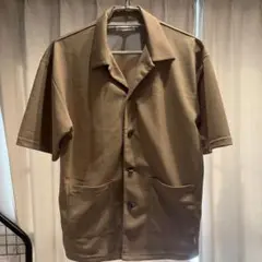THE SHOP TK 半袖シャツ ベージュ Mサイズのサムネイル