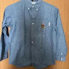 MIKI HOUSE デニムブルー 長袖シャツ　140cm