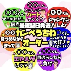 ★オーダーページ★ カンペうちわ　ファンサうちわ　コンサート　アイドル　翌日発送