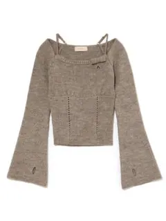 andmarynd Elf button knit tops - メルカリ