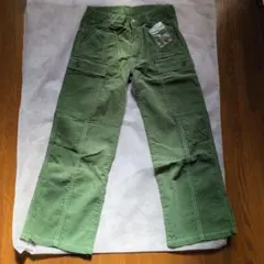 FELISSIMOカーゴパンツ オリーブグリーン 130サイズ