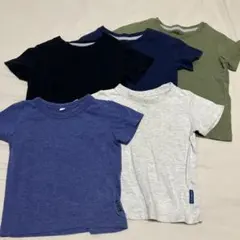 H&M オーガニックコットン Tシャツ 5枚セット　90cm