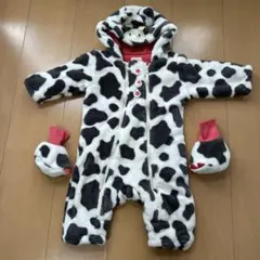 kids zoo 牛柄ロンパース 70cm 着ぐるみ