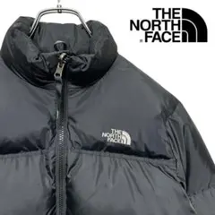 ノースフェイス　ヌプシダウン　600フィル　センターロゴ　US規格　ブラック