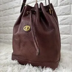 BURBERRY✨稀少品ヴィンテージ巾着ショルダー　ノバチェック　ホースシャドー