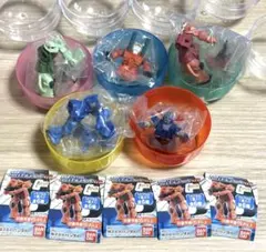 機動戦士ガンダム　MSモビルスタンド02 5種セット　ガンダム