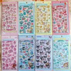 ボンボンドロップシール サンリオ 8枚セット