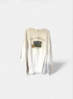 アイボリー クルーネック トレーナー