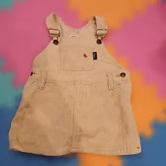 POLO Baby ベージュ コーデュロイ ワンピース 70-80cm