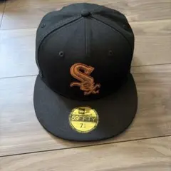 NEW ERA 59FIFTY ブラックキャップ 7 1/4