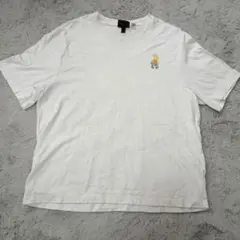 H&M エイチアンドエム シンプソンズ 両面プリント Tシャツ L