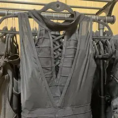 Andy Glamorous キャバドレス　バンデージ　ブラック