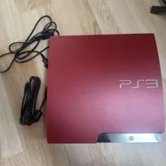 PS3 本体 CECH-3000BB レッド