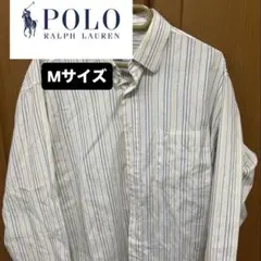 Polo ストライプシャツ 100%コットン