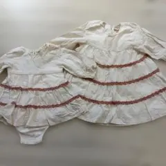 *美品☆petit main フリル付きワンピース*