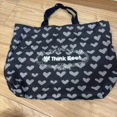 Think Bee! ハート柄 エコバッグ トートバッグのサムネイル