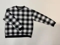 h-rem/museum チェック柄トレーナー Mサイズ メンズ