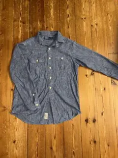 90s Polo Ralph Lauren シャンブレー デニムシャツ