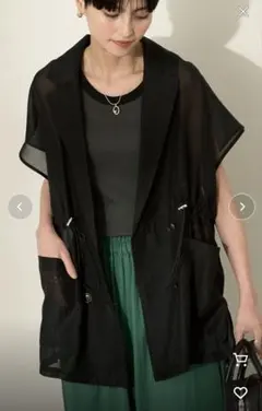AMERICAN HOLIC シアーサイズテーラードベストのサムネイル