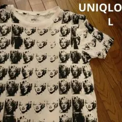 ユニクロ コラボ アンディウォーホル Tシャツ マリリンモンロー　メンズL