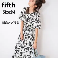 【新品タグ付】fifth フィフス フラワーギャザーロングワンピース M 花柄のサムネイル