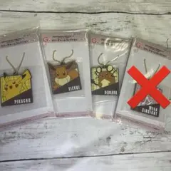 一番くじ　ポケモン　G賞　ラバーチャーム　3種　セット