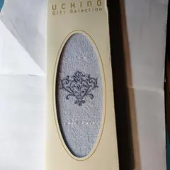UCHINO 刺繍入り フェイスタオル