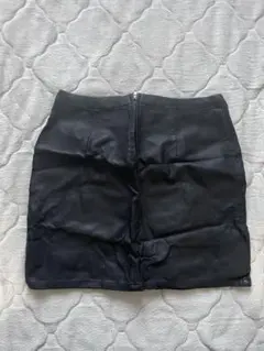 レザー タイトスカート 黒