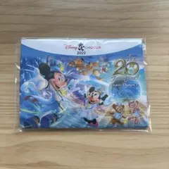 東京ディズニーシー 20周年記念カード 2022 ミッキー ピンバッジ　jcb