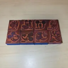 ミッキーマウス スタンプ 8個セット　レトロ　レア