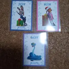 ズートピア2 入場者特典　3枚セット