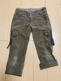 Burberry カーゴパンツ オリーブグリーン 38