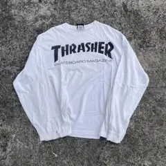 00s THRASHER Logo Tee White M Streetのサムネイル