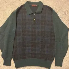 ラルフローレン　CHAPS ニットポロ