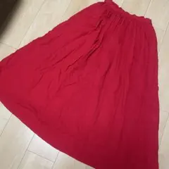 サマンサモスモス SM2 赤 スカート