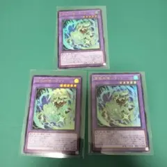 Vジャンプ付録 遊戯王カード プロモカード 憑依共鳴 ウィン 3枚