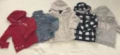 全5点　秋冬女の子100サイズアウターまとめ売り