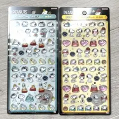 【正規品】新品　ボンボンドロップシール　ミニ　スヌーピー ２枚セット
