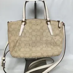 COACH コーチ シグネチャー 2WAY ショルダーバッグ F24064 - メルカリ