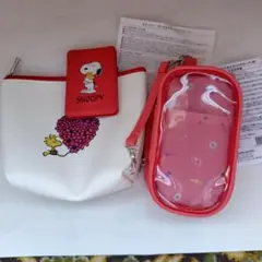 スヌーピー ポーチセット