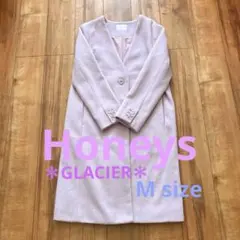 ⭐️GLACIER⭐️ ロングコート　M size 薄紫ピンク