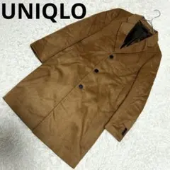 UNIQLO ユニクロ（S）チェスターコート カシミヤ 毛 上品 光沢 シンプルのサムネイル