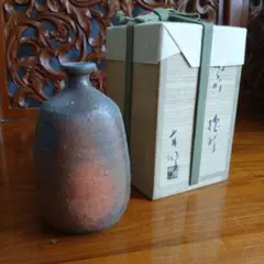 大特価‼️ 最終値下げ‼️ 柴岡 紘一 作‼️ 備前‼️ 花入‼️新品未使用