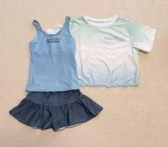 JENNI LOVE セパレート水着 ラッシュガード付140cm