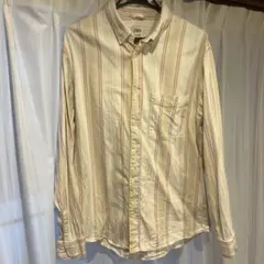 ZARA ストライプシャツ　リラックスフィット