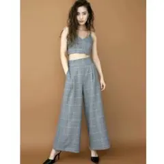 GYDA チェック柄セットアップ