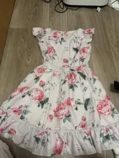 Emiriawiz 花柄ノースリーブミニワンピース