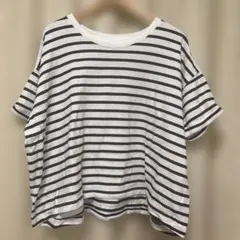 ジャーナルスタンダード　汗染み防止　ボーダービッグTシャツのサムネイル
