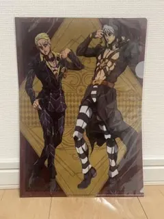 ジョジョ5部黄金の風 クリアファイル リゾット&プロシュート - メルカリ